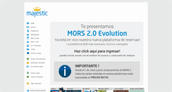 Desktop Screenshot of majesticusa.com